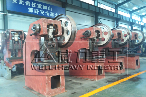 25噸鋼板焊接機身深喉沖床