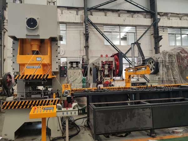 200噸氣動沖床錨桿托盤生產(chǎn)線